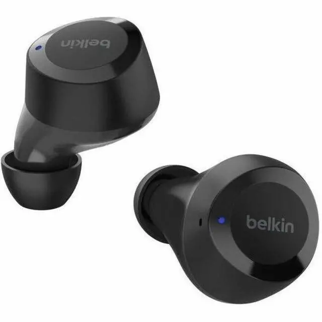 Alt view image 4 of 6 - Belkin SoundForm Bolt 2 True Wireless Bluetooth Earbuds (AUC009fqBKV2) - Black