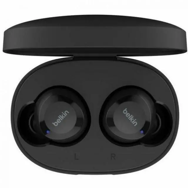 Alt view image 6 of 6 - Belkin SoundForm Bolt 2 True Wireless Bluetooth Earbuds (AUC009fqBKV2) - Black