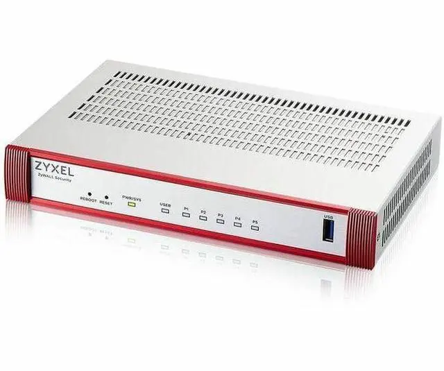 Main image of ZYXEL USG FLEX 50H Network Security/Firewall Appliance - Intrusion Prevention - 5 Port - 1000Base-T - Gigabit Ethernet - 1.95 Gbit/s Firewall Throughput - SSL, DES, 3DES, AES (256-bit), MD5, SHA-1, SH
