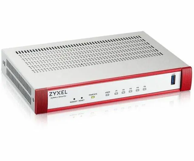 Alt view image 4 of 5 - ZYXEL USG FLEX 50H Network Security/Firewall Appliance - Intrusion Prevention - 5 Port - 1000Base-T - Gigabit Ethernet - 1.95 Gbit/s Firewall Throughput - SSL, DES, 3DES, AES (256-bit), MD5, SHA-1, SH