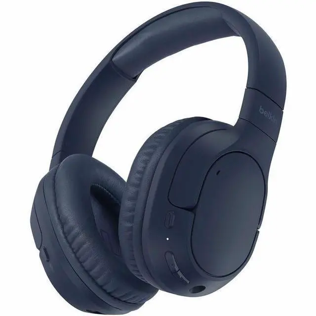 Main image of Belkin SoundForm Surround Wireless Over-Ear Headphones AUD009fqBL - Blue