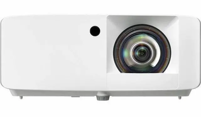 Alt view image 2 of 14 - Optoma ZW350ST 3D Short Throw DLP Projector - 16:9 - White - High Dynamic Range (HDR) - Front - 1080p - 30000 Hour Normal Mode - 300,000:1 - 3600 lm - HDMI - USB - Network (RJ-45)