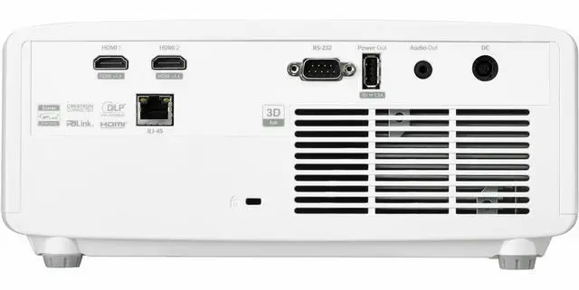 Alt view image 3 of 14 - Optoma ZW350ST 3D Short Throw DLP Projector - 16:9 - White - High Dynamic Range (HDR) - Front - 1080p - 30000 Hour Normal Mode - 300,000:1 - 3600 lm - HDMI - USB - Network (RJ-45)