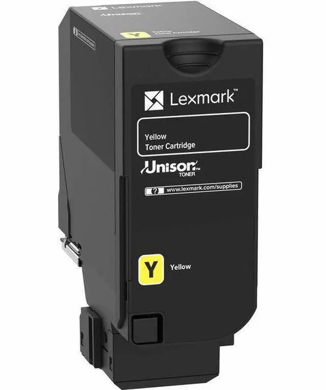 Alt view image 2 of 2 - Lexmark Original Standard Yield Laser Toner Cartridge, Yellow 71C0HYG