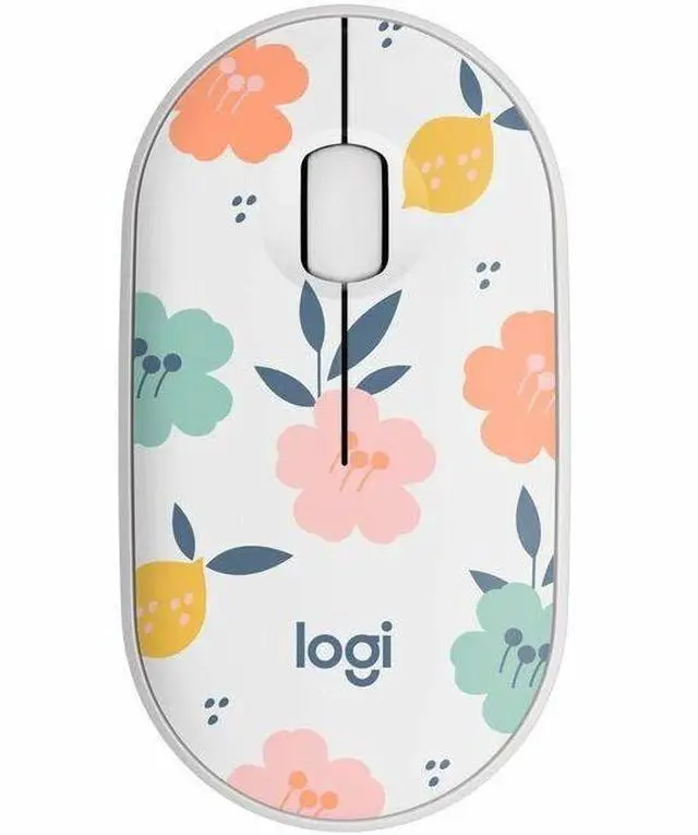 Alt view image 7 of 13 - Logitech M340 Wireless Ambidextrous Mouse, Floral Bouquet 910-007280