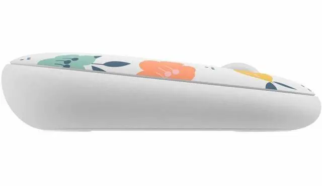 Alt view image 12 of 13 - Logitech M340 Wireless Ambidextrous Mouse, Floral Bouquet 910-007280