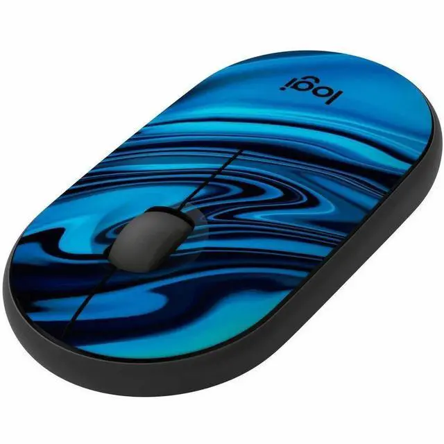 Alt view image 9 of 12 - Logitech M340 Limited Edition Wireless Mouse - Blue Galaxy 910-007282