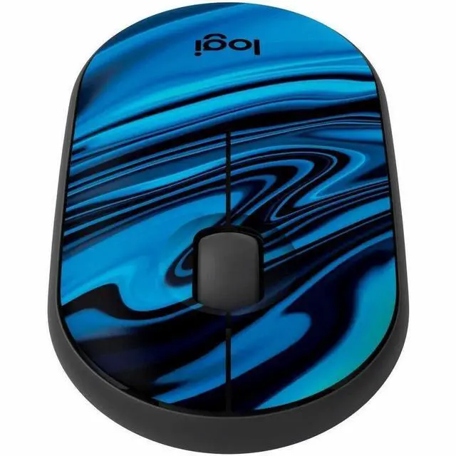 Alt view image 10 of 12 - Logitech M340 Limited Edition Wireless Mouse - Blue Galaxy 910-007282