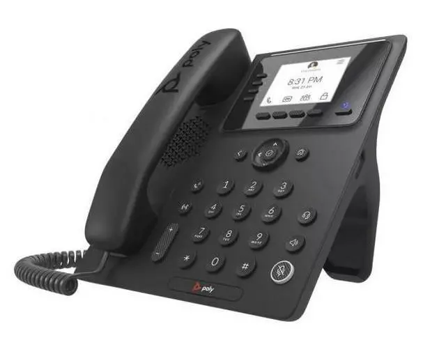 Alt view image 3 of 5 - Poly CCX 350 Business Media Phone for Microsoft Teams and PoE-enabled GSA/TAA