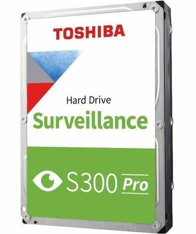 Main image of Toshiba S300 Pro HDWTA1AUZSVAR 10 TB Hard Drive - 3.5" Internal - SATA (SATA/600) - Conventional Magnetic Recording (CMR) Method - Camera, Video Surveillance System, Network Video Recorder, Digit