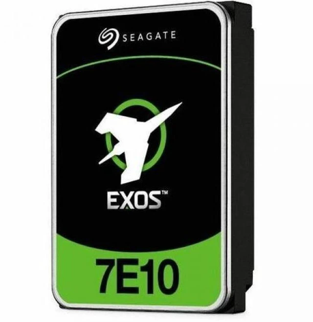Main image of Seagate Exos 7E10 ST2000NM006B 2 TB Hard Drive - 3.5" Internal - SATA (SATA/600) - Storage System, Video Surveillance System Device Supported - 7200rpm - 512n Format - 5 Year Warranty