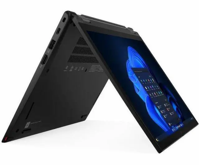 Alt view image 2 of 8 - Lenovo ThinkPad L13 Gen 5 21LM000VUS 13.3" Touchscreen Convertible 2 in 1 Notebook - WUXGA - Intel Core Ultra 7 165U - vPro Technology - 16 GB - 512 GB SSD - English Keyboard - Black - Intel Chip