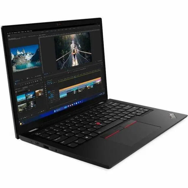 Alt view image 7 of 8 - Lenovo ThinkPad L13 Gen 5 21LM000VUS 13.3" Touchscreen Convertible 2 in 1 Notebook - WUXGA - Intel Core Ultra 7 165U - vPro Technology - 16 GB - 512 GB SSD - English Keyboard - Black - Intel Chip