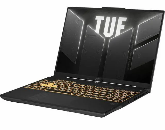 Alt view image 3 of 15 - TUF Gaming F16 FX607 FX607VU-DS73 16" Rugged Gaming Notebook - WUXGA - Intel Core i7 13th Gen i7-13620H - 16 GB - 512 GB SSD - Gray - Intel Chip - 1920 x 1200 - Windows 11 Home - NVIDIA GeForce R