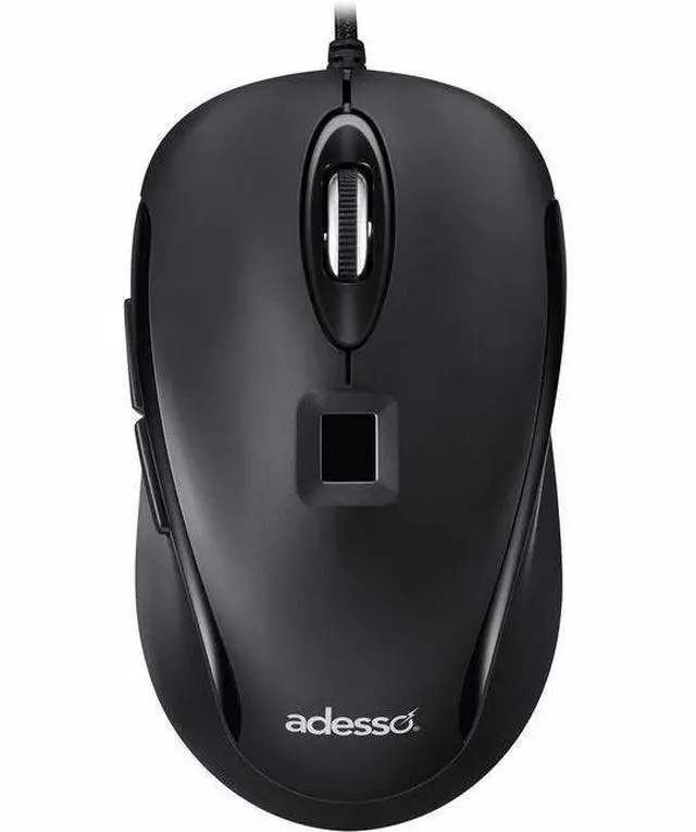 Main image of Adesso iMouse F1 Wired USB Mouse with Fingerprint Reader TAA Compliant IMOUSEF1