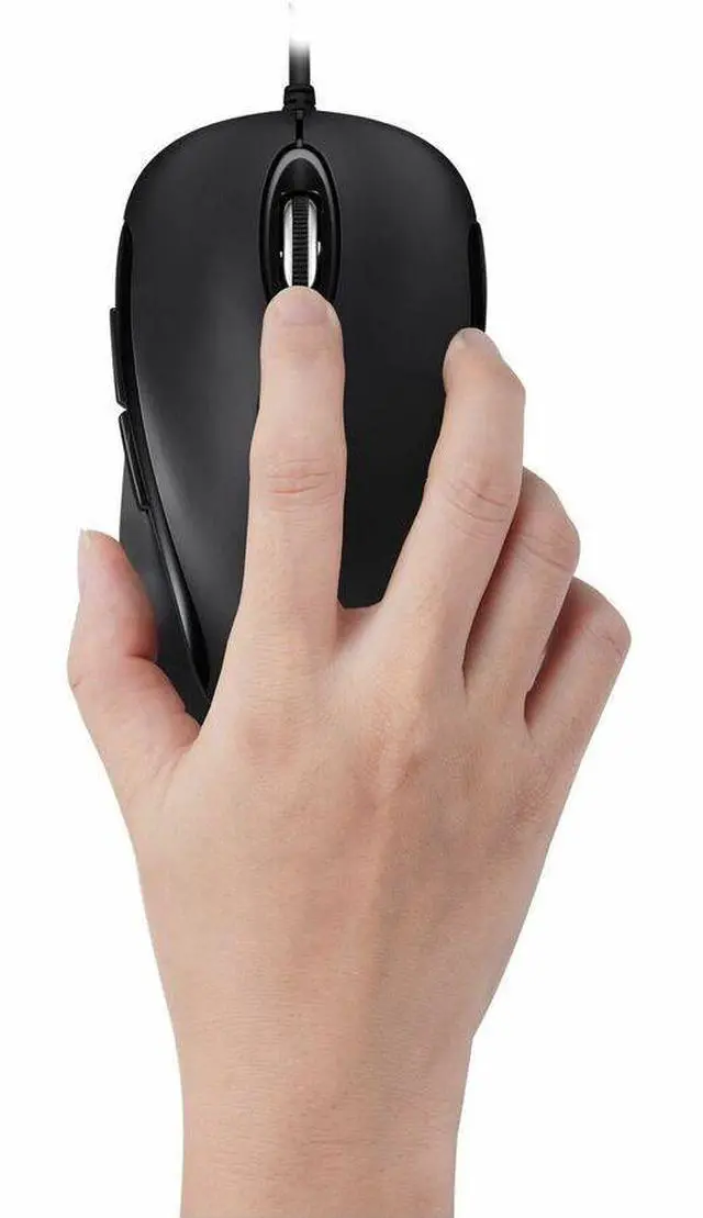 Alt view image 7 of 15 - Adesso iMouse F1 Wired USB Mouse with Fingerprint Reader TAA Compliant IMOUSEF1