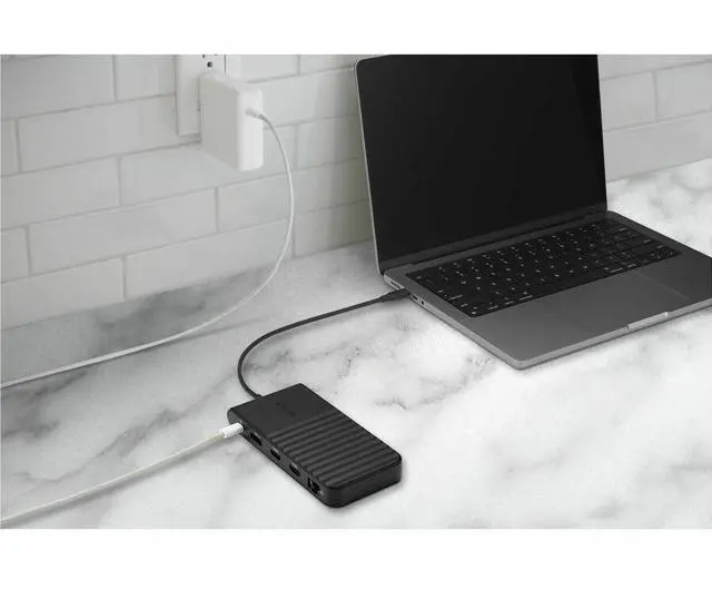 Alt view image 6 of 15 - Kensington UH1510P EQ USB-C 5Gbps Triple Video Driverless Mobile Dock - for Notebook, Mobile Workstation, Monitor - Charging Capability - Memory Card Reader - SD, microSD - 100 W - USB Type C - 3 Disp