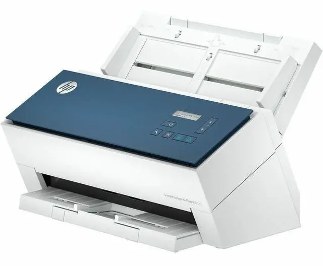 Alt view image 6 of 7 - HP Scanjet Enterprise Flow 9000 s1 Sheetfed Scanner - 600 x 600 dpi Optical - 24-bit Color - 48-bit Grayscale - Grayscale Scan - Duplex Scanning - Cut Sheet Paper, Laser Paper, Pre-punched Paper, Cheq