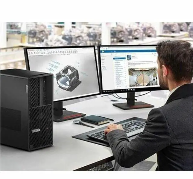 Alt view image 5 of 14 - Lenovo ThinkStation P3 30GS00HXUS Workstation - 1 x Intel Core i7 14th Gen i7-14700 - 32 GB - 1 TB SSD - Tower - Intel W680 Chip - Windows 11 Pro - 1 x NVIDIA RTX 2000 Ada 16 GB Graphics - NVMe, Seria