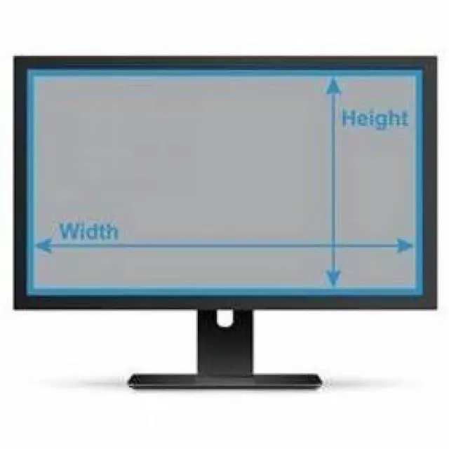 Alt view image 2 of 8 - V7 ScreenSentry PS23W9AM Privacy Screen Filter - For 23" Widescreen LCD Monitor, Notebook - 16:9 - Fingerprint Resistant, Scratch Resistant, Dust Resistant, Smudge Resistant - Anti-glare - TAA Co