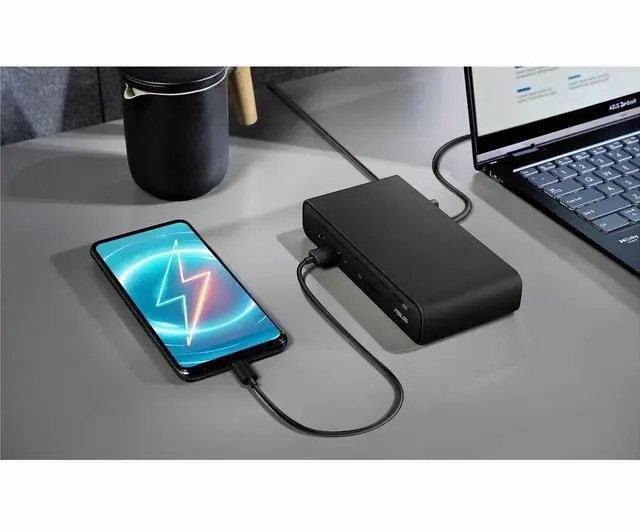 Alt view image 2 of 13 - Asus DC300 Docking Station