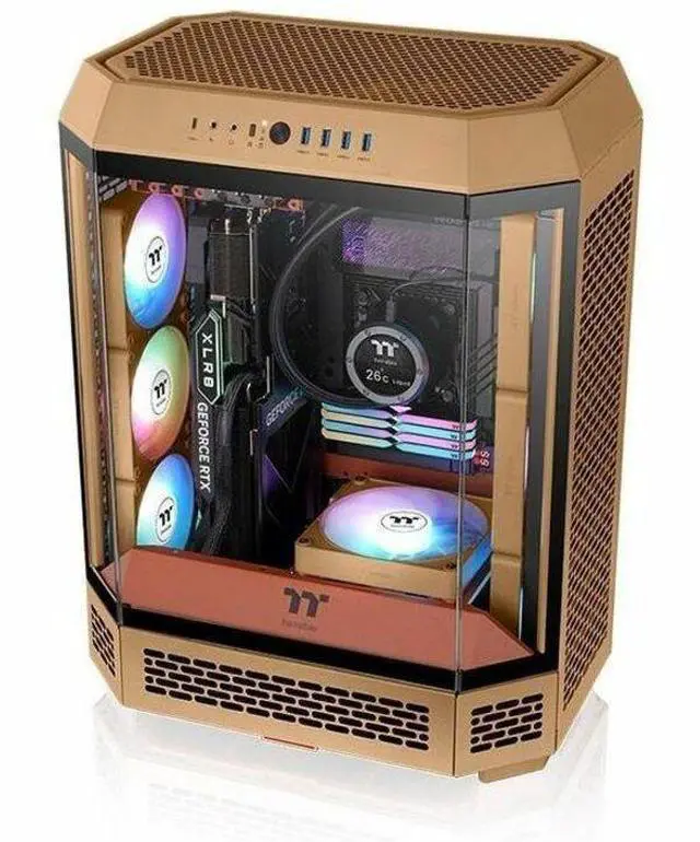 Alt view image 9 of 20 - Thermaltake CT120 EX Reverse ARGB Sync PC Cooling Fan 3 Pack, 500~2000 RPM, 5V Mobo Sync, 16.8 Million Colors 9 LEDs, MagForce 2.0 Connectors, Hydraulic Bearing, Gravel Sand, CL-F224-PL12GS-A