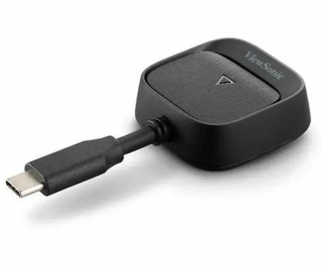 Alt view image 8 of 15 - ViewSonic WPD-900 Wireless Screen Casting Kit 1080p Full HD, Miracast, and AirPlay Support, USB-C, HDMI, and USB Inputs for Plug-and-Play Functionality