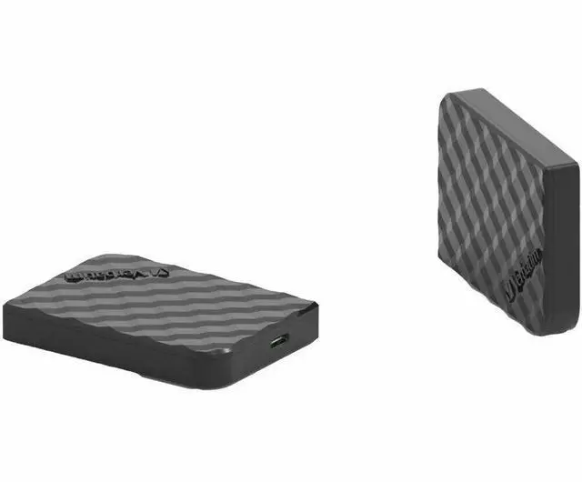 Alt view image 6 of 14 - Verbatim Store 'n' Go Mini Diamond 512 GB Portable Solid State Drive - Mini PCI Express External - Diamond Black - USB 3.2 (Gen 1) Type C - 1000 MB/s Maximum Read Transfer Rate - 2 Year Warr