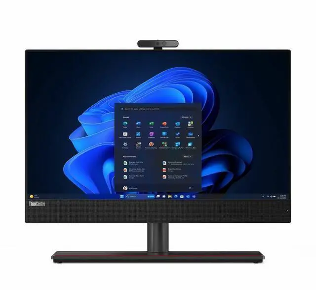 Alt view image 7 of 7 - Lenovo ThinkCentre M90a Gen 5 12SH002BUS All-in-One Computer - Intel Core i7 14th Gen i7-14700 - vPro Technology - 32 GB - 512 GB SSD - 23.8" Full HD Touchscreen - Desktop - Black - Intel Q670 Ch