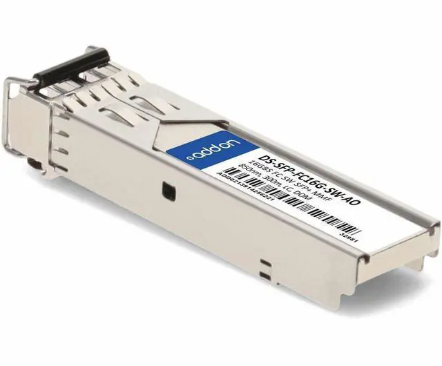 Alt view image 14 of 17 - AddOn Cisco DS-SFP-FC16G-SW Compatible TAA Compliant 16GBase-SW Fibre Channel SFP+ Transceiver LC,