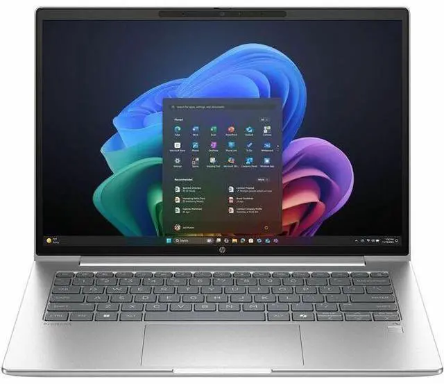Main image of HP ProBook 4 G1q 14" Copilot+ PC Notebook - WUXGA - Qualcomm Snapdragon X X1-26-100 - 32 GB - 1 TB SSD - English Keyboard - Pike Silver - 1920 x 1200 - Windows 11 Pro - Qualcomm Adreno - In-plane