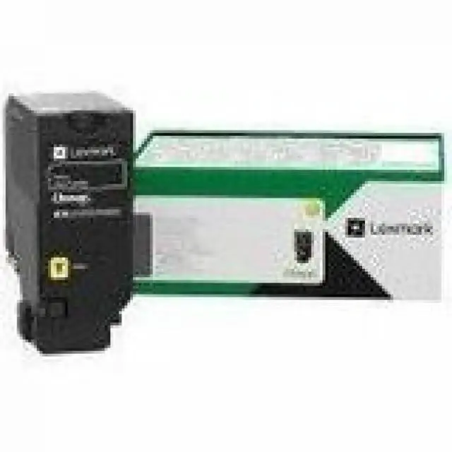 Alt view image 2 of 2 - Lexmark Original Laser Toner Cartridge Return Program Yellow Pack