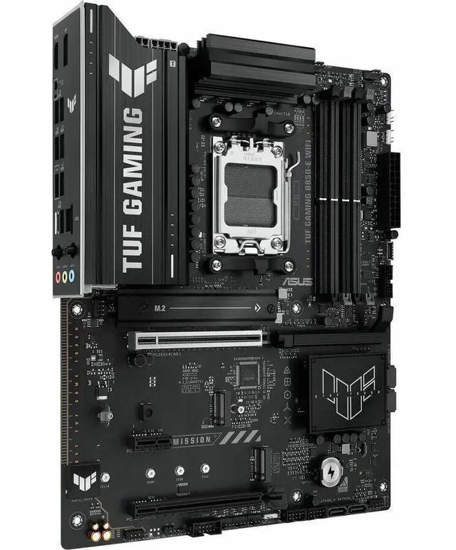 Alt view image 4 of 7 - ASUS TUF GAMING B850-E WIFI equipped with outstanding features, 8-layer PCB, 8+2+1 80A stages, DDR5, PCIe 5.0 x16, three M.2, Wi-Fi 6E, 2.5Gb, USB Type-C