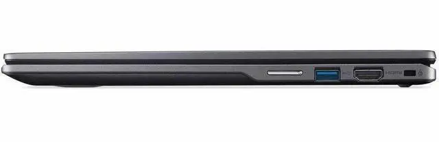 Alt view image 4 of 7 - Acer Chromebook Plus Spin 514 CPE594-1N CPE594-1N-38A1 14" Touchscreen Convertible 2 in 1 Chromebook - Intel Core 3 100U - 16 GB - 256 GB SSD - Iron - ChromeOS - Webcam - IEEE 802.11ax