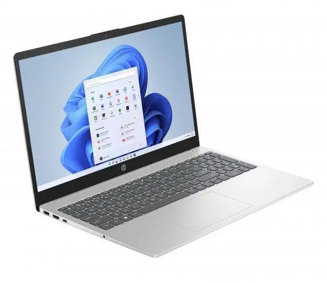Alt view image 10 of 13 - HP 15.6 inch Touchscreen Laptop - Windows 11 - Intel i3-N305 - 8GB/256GB SSD - Natural Silver