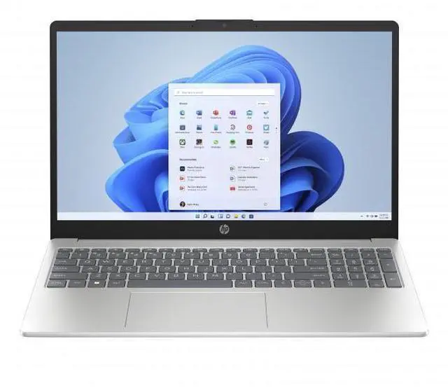 Alt view image 8 of 13 - HP 15.6 inch Touchscreen Laptop - Windows 11 - Intel i3-N305 - 8GB/256GB SSD - Natural Silver