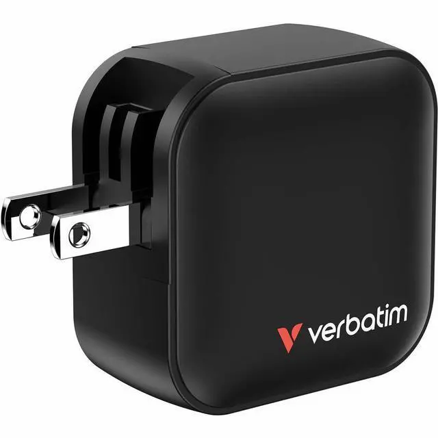 Alt view image 6 of 8 - Verbatim Mini GaN Charger 70W 3 Port - 70 W - 120 V AC, 230 V AC Input - 1