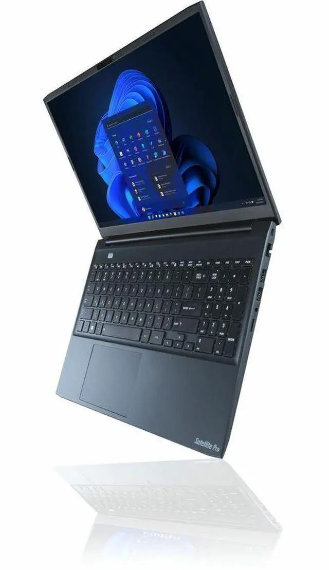 Alt view image 3 of 8 - Dynabook Satellite Pro C50-K 15.6" Notebook - Full HD - Intel Core 7 150U - 16 GB - 512 GB SSD - Dark Blue - Intel Chip - 1920 x 1080 - Windows 11 Pro - Intel Iris Xe Graphics - In-plane Switchin