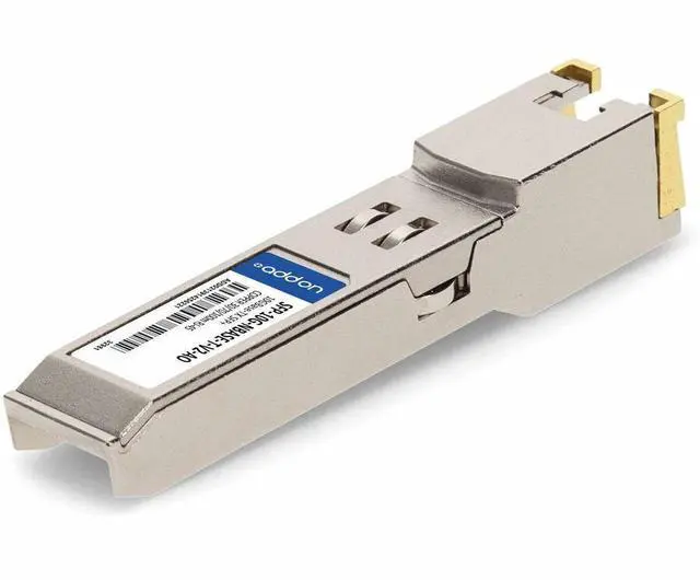 Alt view image 4 of 8 - AddOn MSA and TAA Compliant 100/1000/10000NBase SFP+ Transceiver