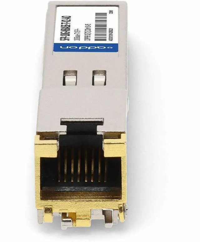 Alt view image 6 of 8 - AddOn MSA and TAA Compliant 100/1000/10000NBase SFP+ Transceiver