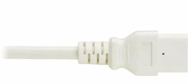 Alt view image 7 of 7 - Eaton Tripp Lite Series Power Cord, C14 to C21 - Heavy-Duty, 15A, 250V, 14 AWG, 2.5 ft. (0.76 m), White - For Computer, Server, UPS, PDU, Switch, Rack, Network Device, Blade Server, Router, Network Sw