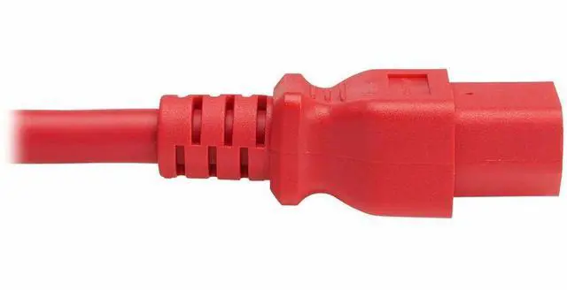 Alt view image 5 of 7 - Eaton Tripp Lite Series Power Cord, C20 to C21 - Heavy-Duty, 20A, 250V, 12 AWG, 5 ft. (1.5 m), Red - For Network Switch, PDU, UPS, Switch, Server, Network Device, Rack, Blade Server, Router - 12 Gauge