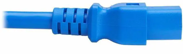 Alt view image 3 of 7 - Eaton Tripp Lite Series Power Cord, C20 to C21 - Heavy-Duty, 20A, 250V, 12 AWG, 4 ft. (1.2 m), Blue - For Network Switch, PDU, UPS, Switch, Server, Network Device, Rack, Blade Server, Router - 12 Gaug