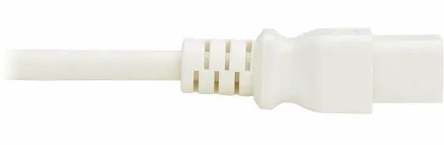 Alt view image 6 of 7 - Eaton Tripp Lite Series Power Cord, C14 to C21 - Heavy-Duty, 15A, 250V, 14 AWG, 3 ft. (0.9 m), White - For Computer, Server, UPS, PDU, Switch, Rack, Network Device, Blade Server, Router, Network Switc