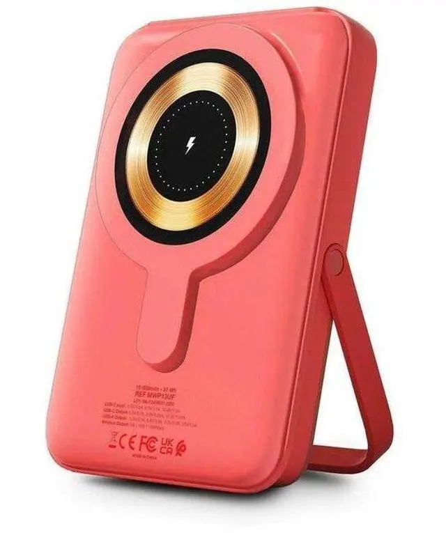 Main image of Urban Factory Magnee Power: 10 000 mAh Magnetic Power Bank - For Smartphone - 10000 mAh - 4.50 A, 3 A, 1.67 A, 2.22 A, 2 A, 1.50 A - 5 V DC, 9 V DC, 12 V DC Output - 5 V, 9 V, 12 V Input - 2 x USB - C