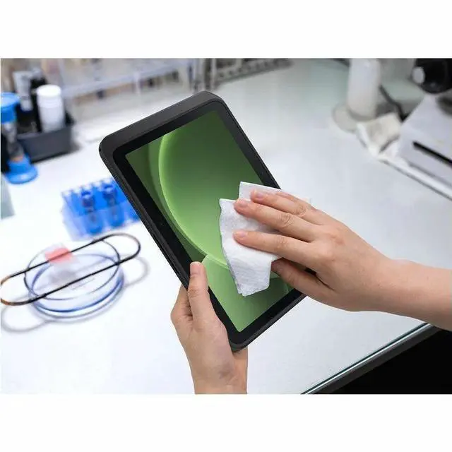 Alt view image 2 of 7 - Samsung Galaxy Tab Active5 Pro 5G Enterprise Edition Rugged Tablet - 10.1" WUXGA - Qualcomm SM7635 Snapdragon 7s Gen 3 (4 nm) Octa-core - 8 GB - 256 GB Storage - 5G - Green - Cortex A720 Single-c