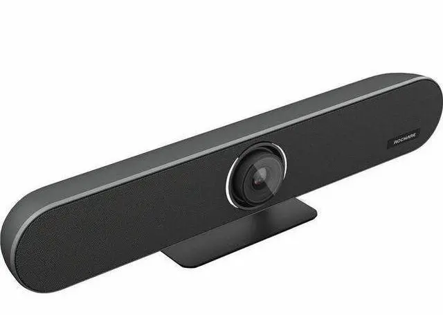 Main image of ROCWARE RB10 Video Conferencing Camera - 20 Megapixel - 30 fps - USB 3.0 Type C - 4K - 3840 x 2160 Video - CMOS Sensor - Adjustable Focus - 120° Angle - Table Mount, Wall - 5x Digital Zoom - M