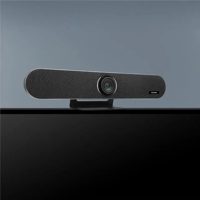 Alt view image 5 of 7 - ROCWARE RB10 Video Conferencing Camera - 20 Megapixel - 30 fps - USB 3.0 Type C - 4K - 3840 x 2160 Video - CMOS Sensor - Adjustable Focus - 120° Angle - Table Mount, Wall - 5x Digital Zoom - M