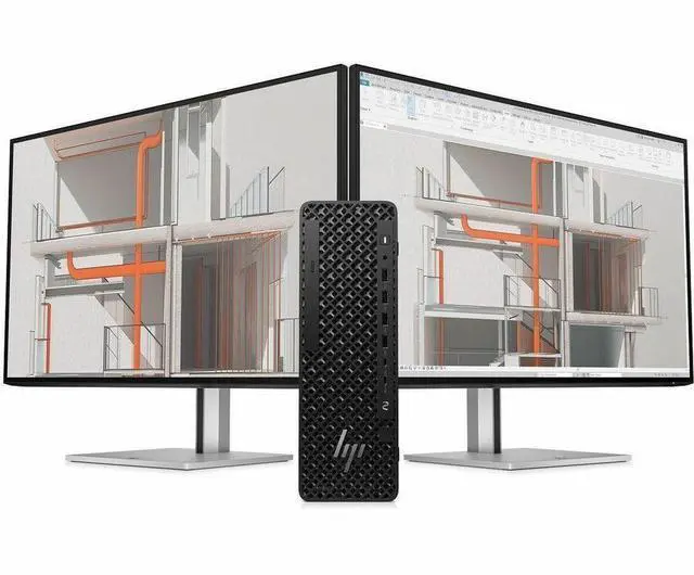 Alt view image 4 of 8 - HP Z2 G1i Workstation Intel Core Ultra 7 265K 32 GB 1 TB SSD Small Form Factor Black