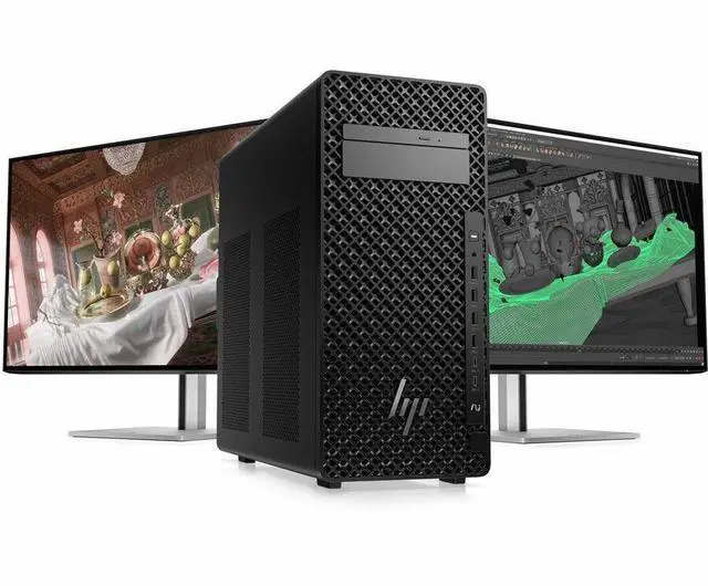 Alt view image 7 of 8 - HP Z2 G1i Workstation Intel Core Ultra 5 235 16 GB 512 GB SSD Tower Black